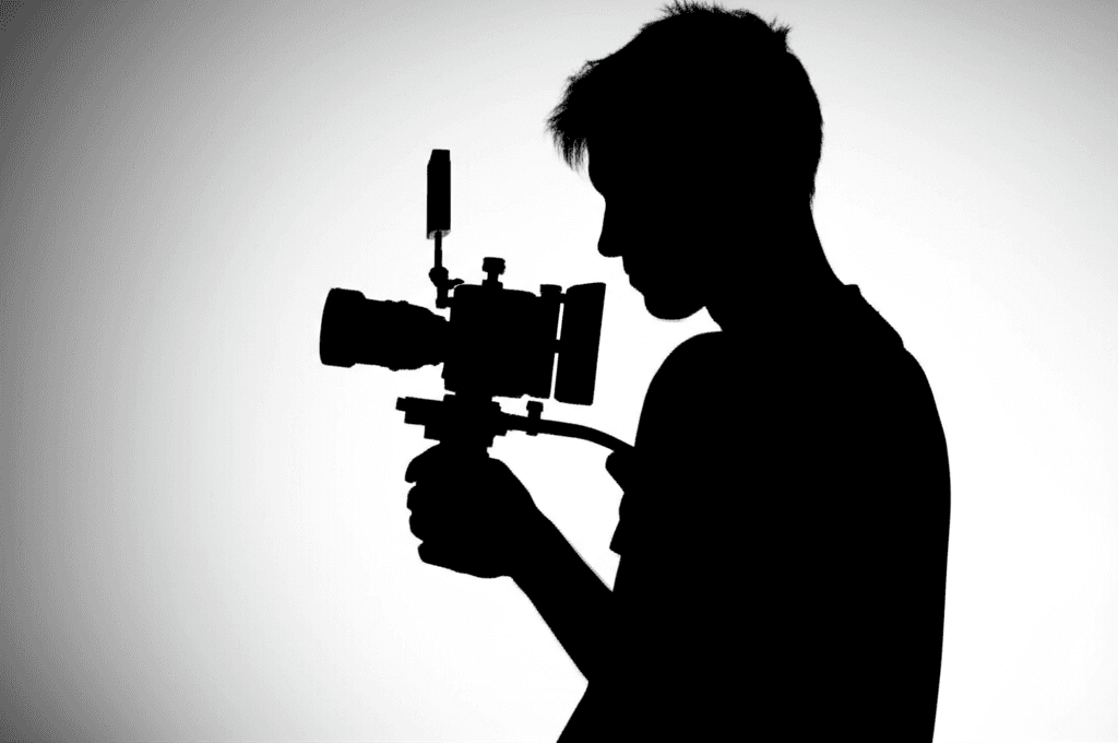 Behind-the-scenes production still